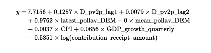 Model Formula